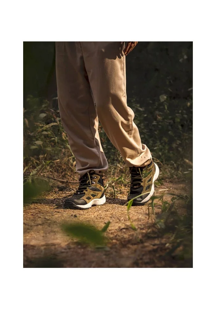 Bacca Bucci Forest Green Stompster Adventure Boots for Men | Best Price UAE